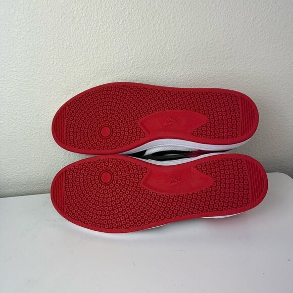 Nike Men's SB ALLEYOOPS - White/Black-Univ Red - Picture 4 of 5